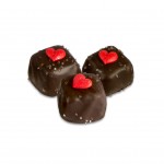 Valentine's Dark Chocolate Vanilla Caramels